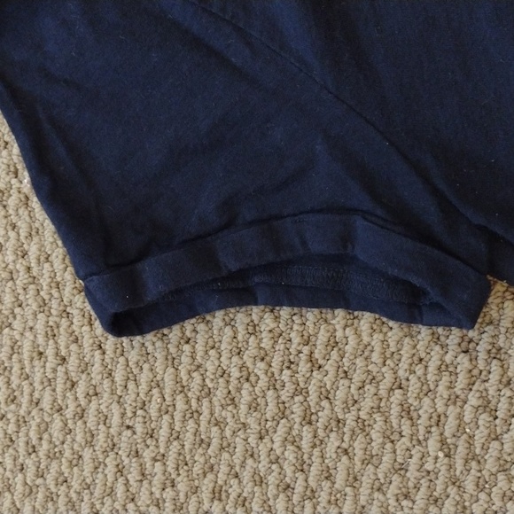 LOFT Vintage Soft Navy Blue T-Shirt - Picture 4 of 8